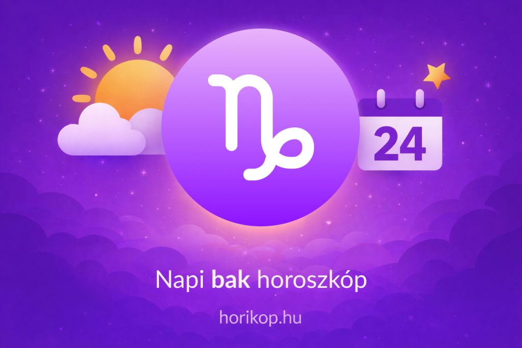 Napi bak horoszkop
