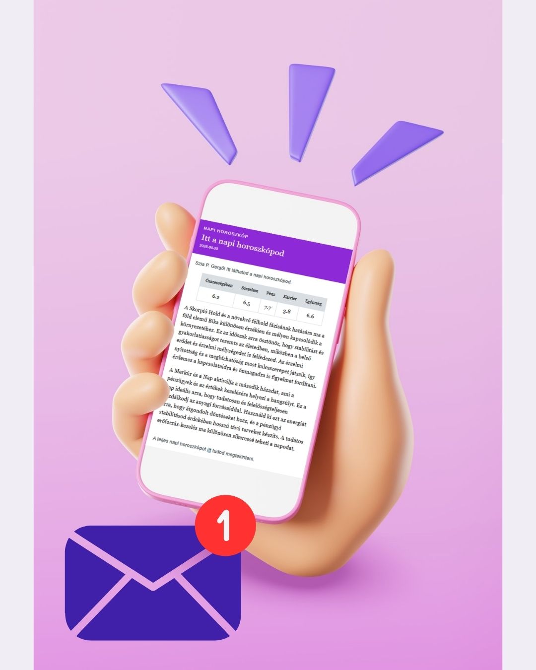 Napi horoszkop email 1